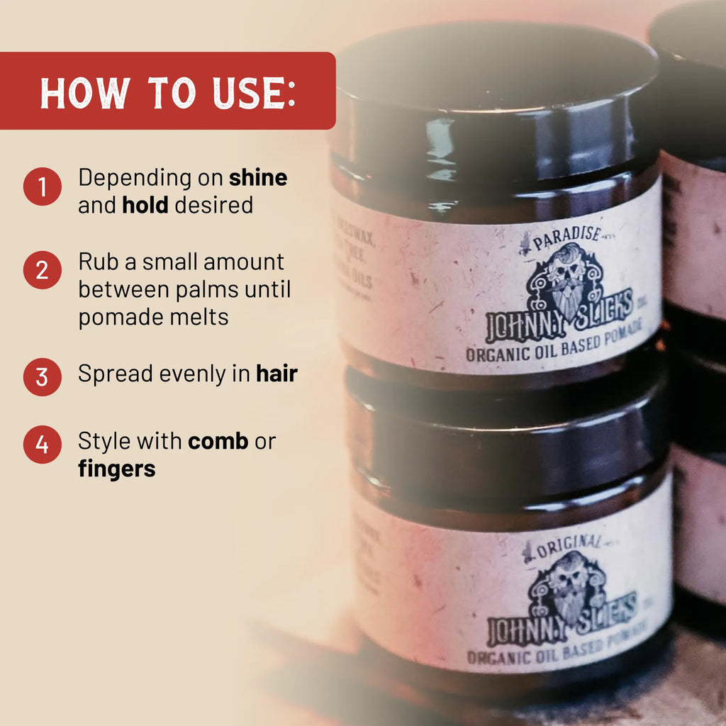 Organic Oil Based Pomade