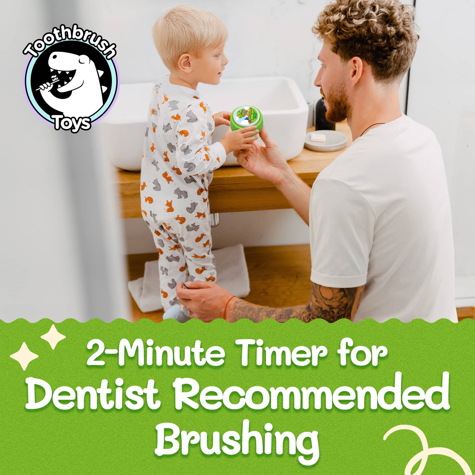 Toothbrush Toys Kids Toothbrush Timer - English Tree®