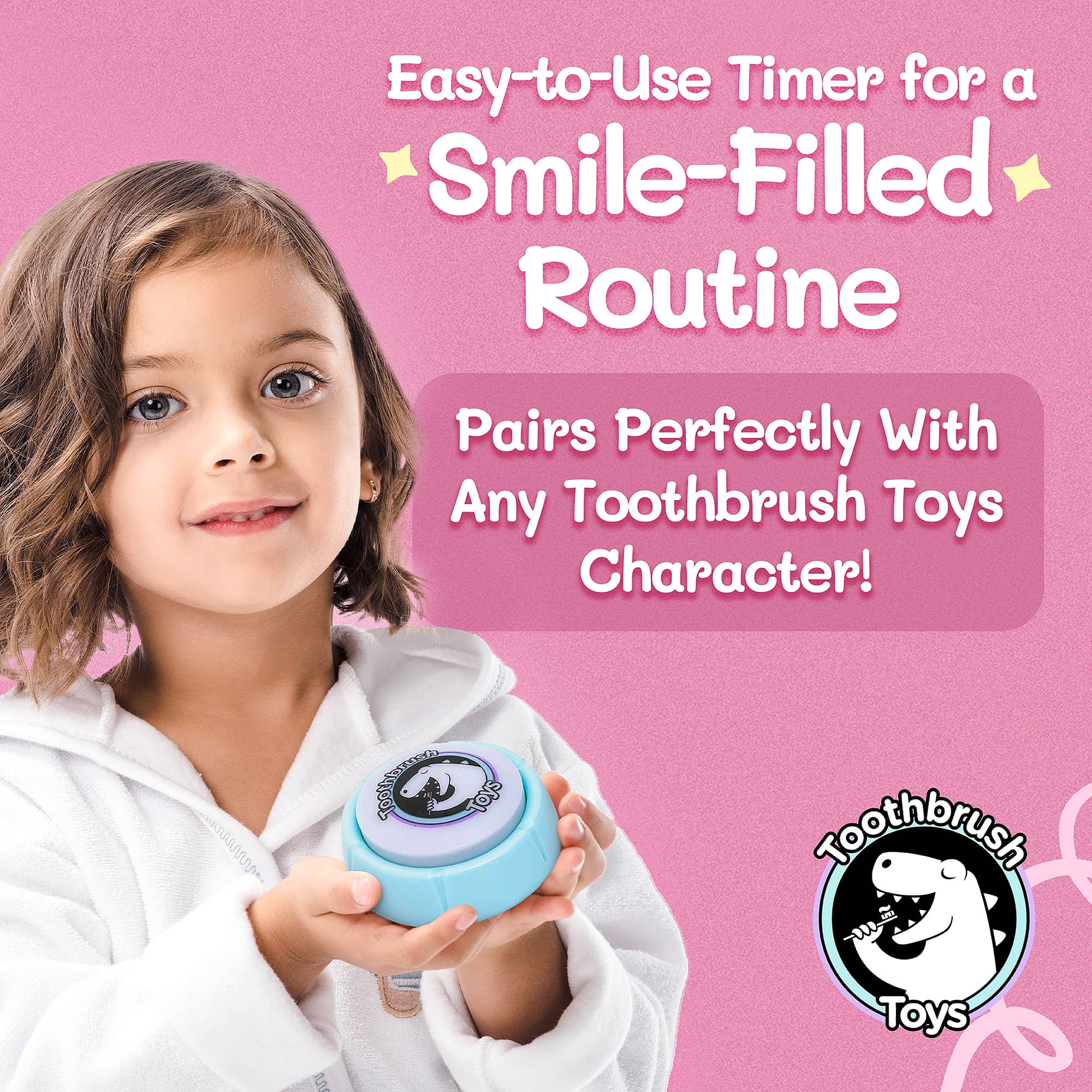 Toothbrush Toys Kids Toothbrush Timer – 2 Minute Fun